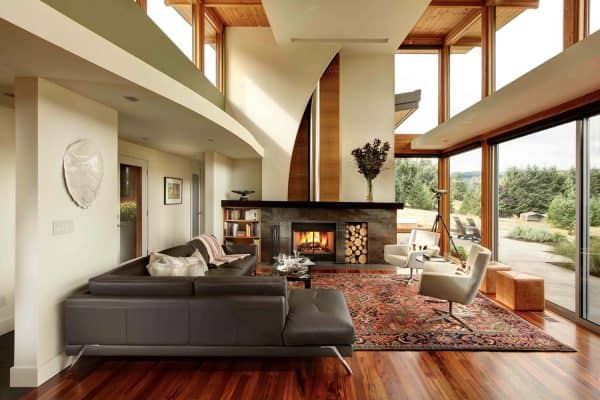 featured posts image for Tour this spectacular modern ranch house in the Willamette Valley