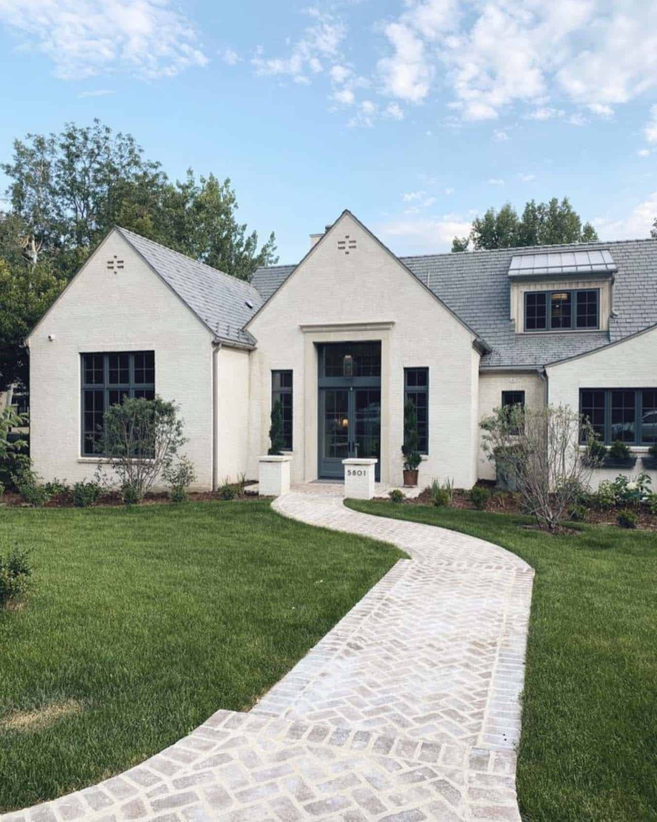 white-brick-house-exterior