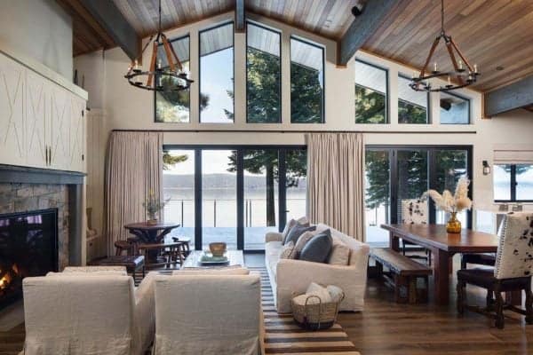 featured posts image for A cozy woodland retreat in Northern California with heavenly lake views