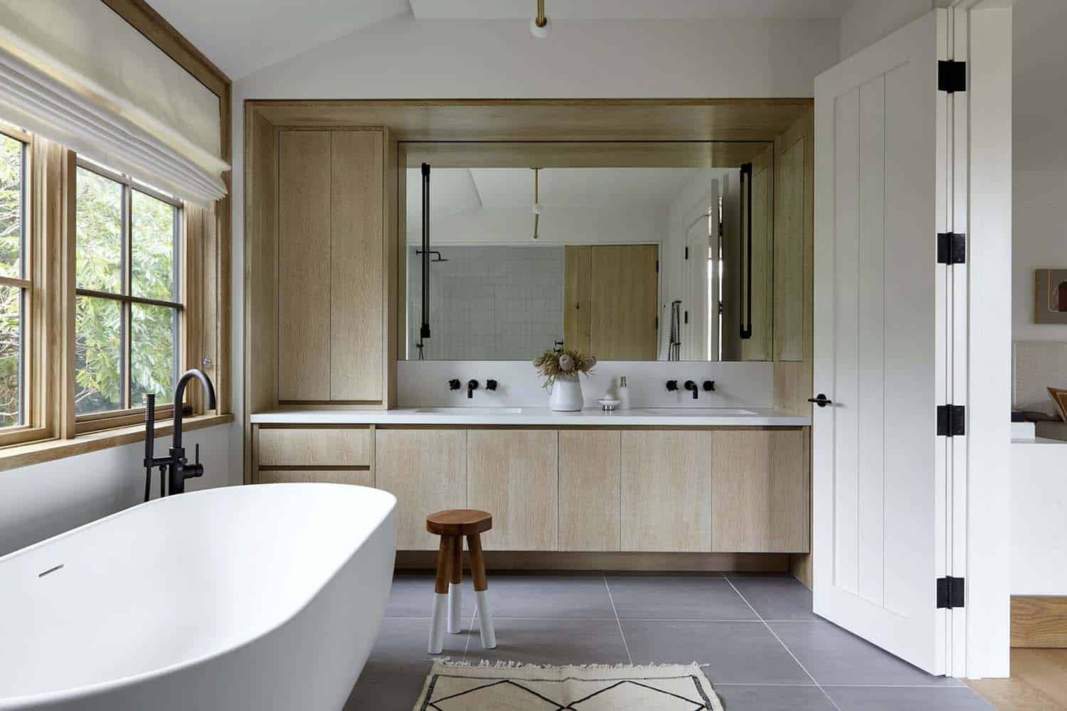 modern-bathroom-with-a-soaking-tub-and-vanity