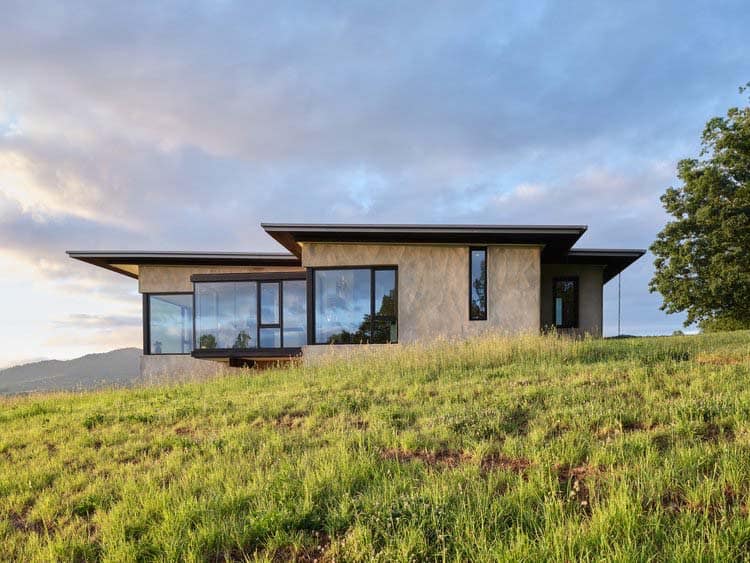 modern meadow house exterior