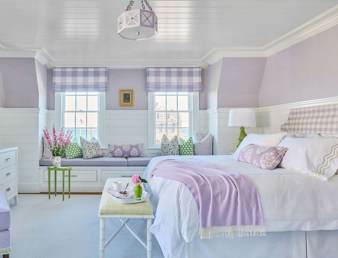 transitional style bedroom 