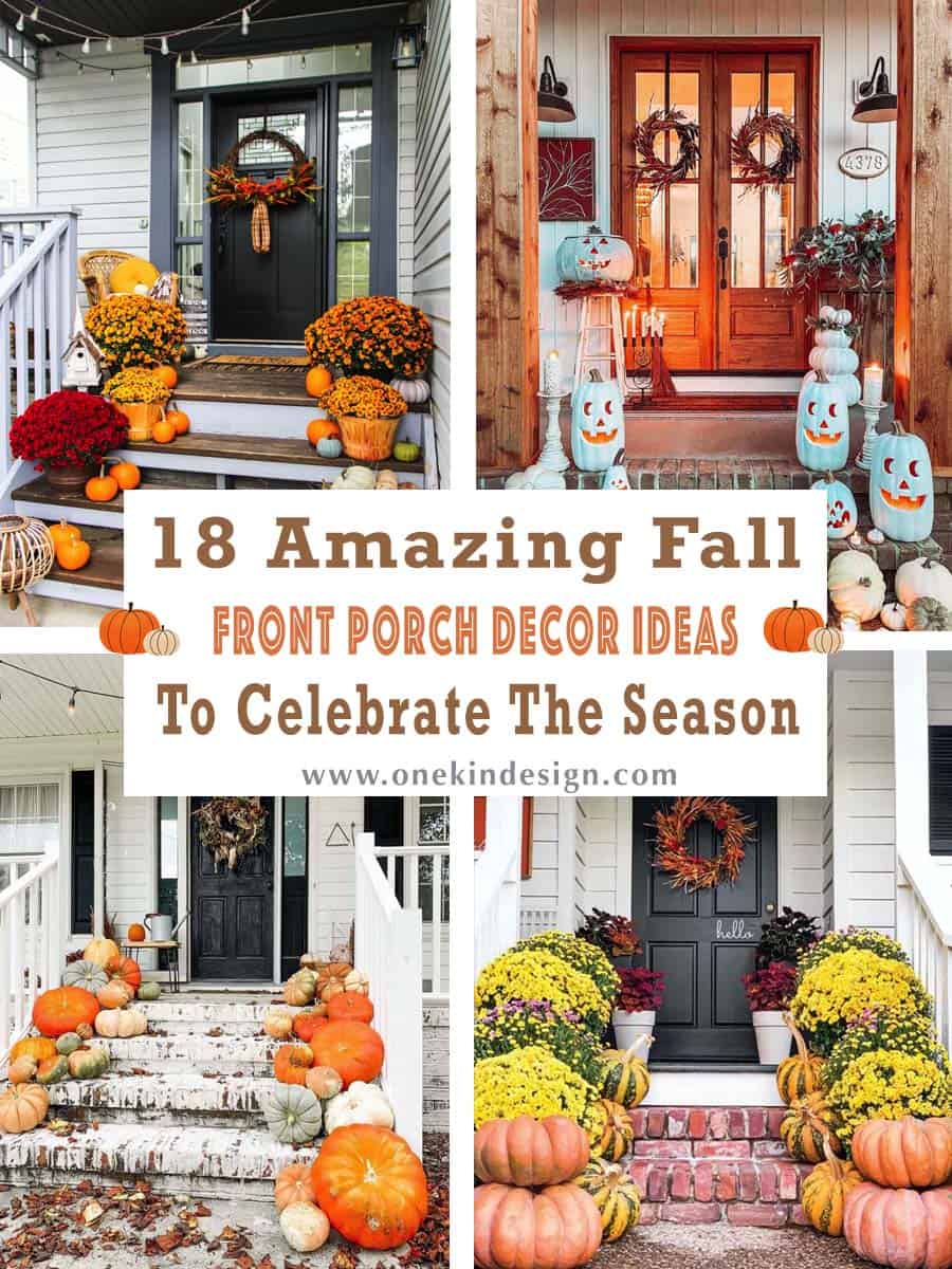 amazing fall front porch decorating ideas