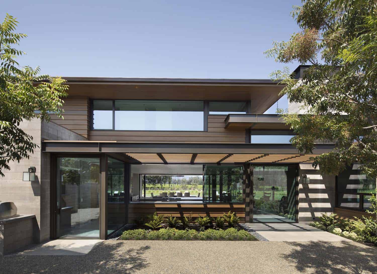 contemporary home exterior