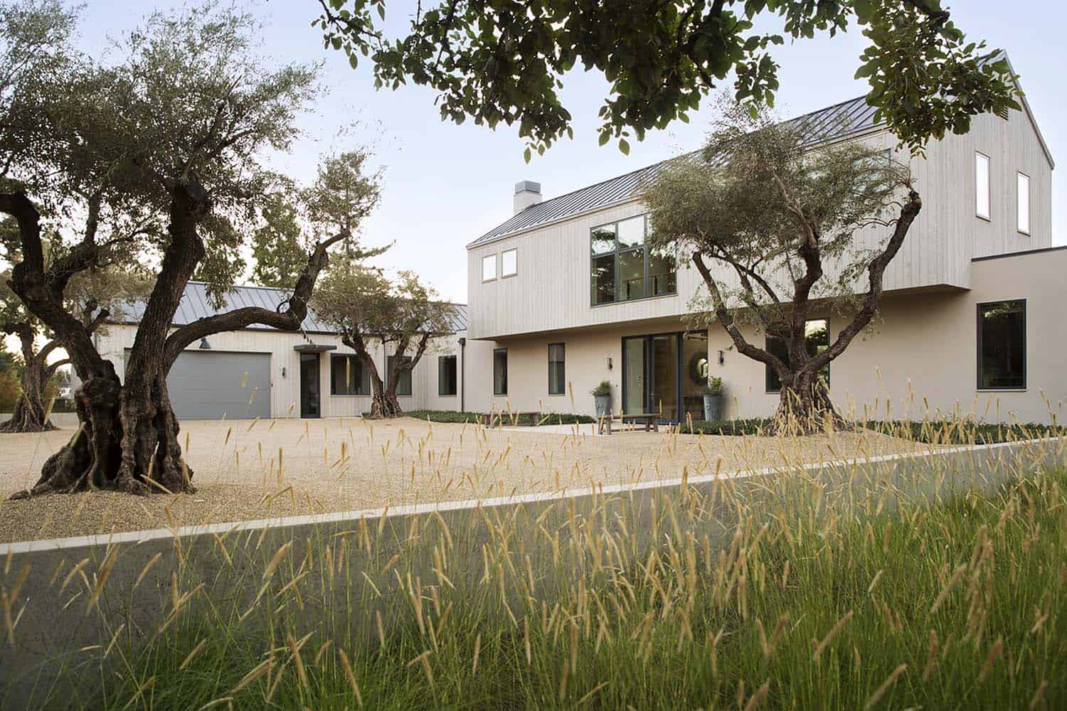 contemporary farmhouse exterior
