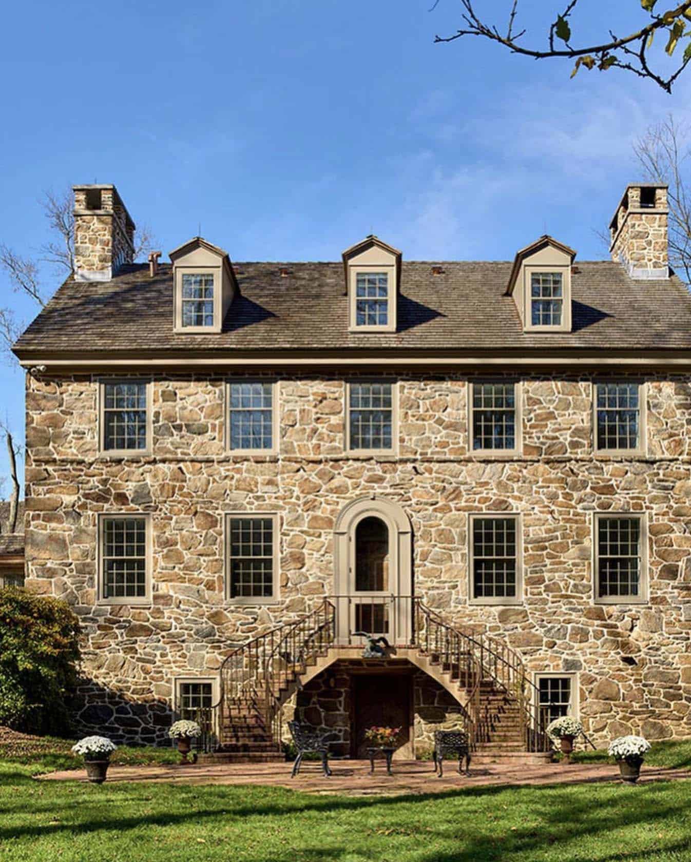 historic stone house exterior
