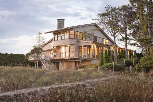 featured posts image for A Maine home boasts sustainable living in a serene coastal setting