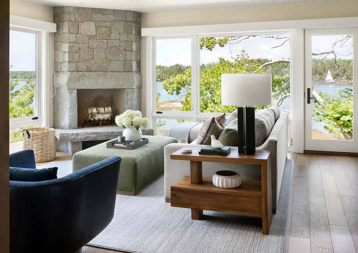 modern coastal living room