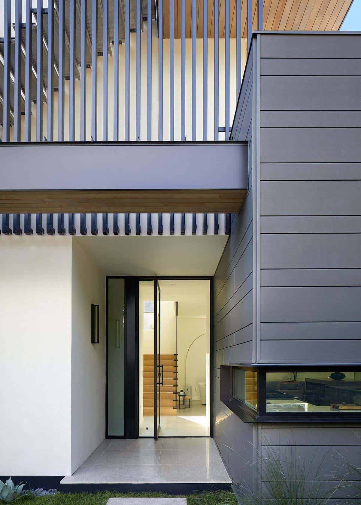 modern house entry