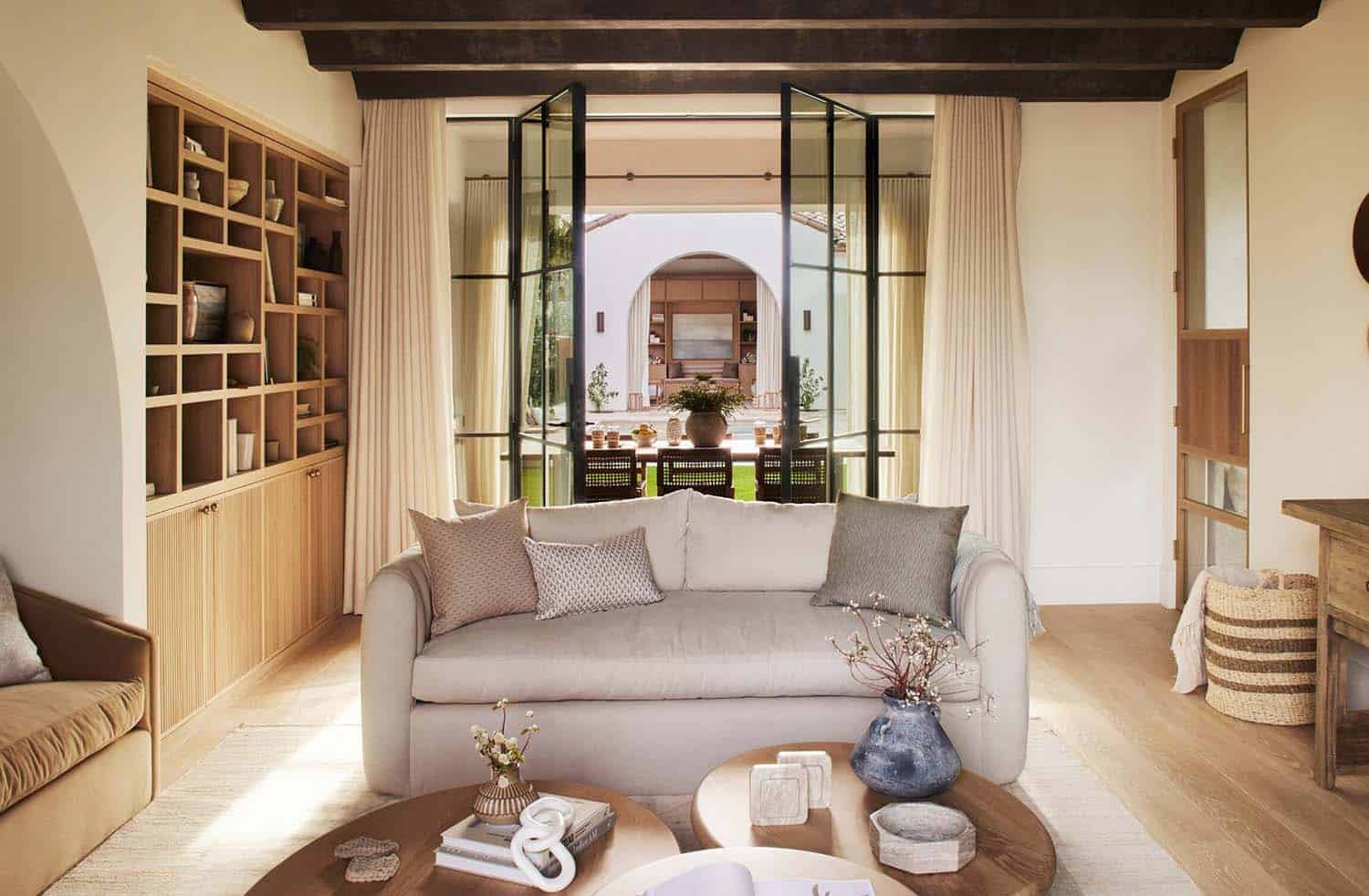 modern Spanish style living room