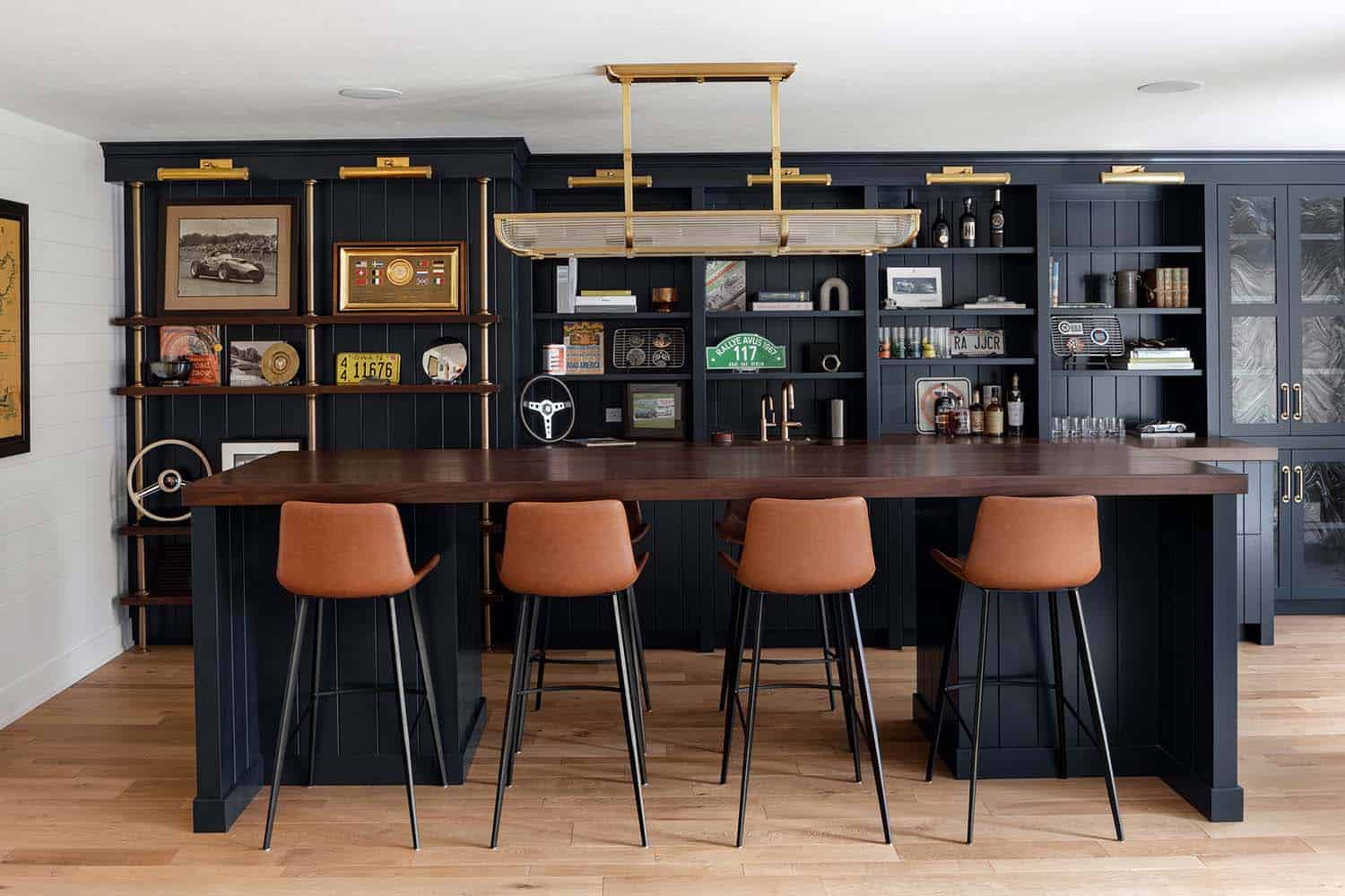 modern home bar