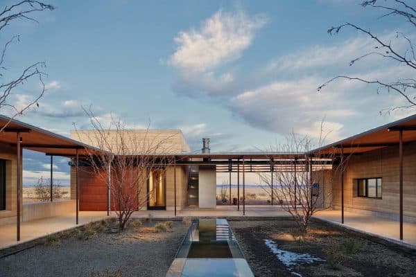 featured posts image for See this remarkable rammed earth house nestled on a Texas ranch