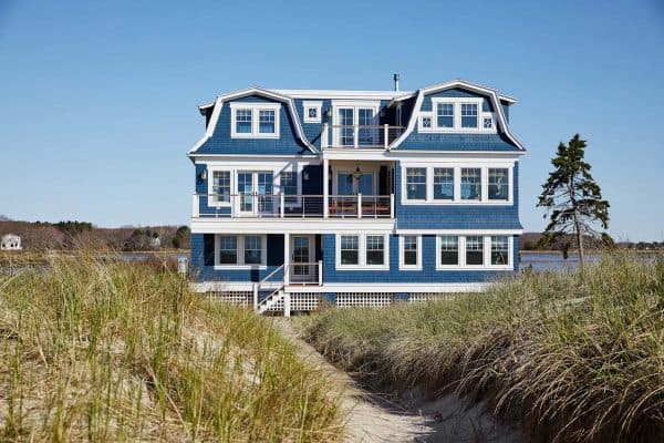 featured posts image for Step into a stunning beach cottage amidst the coastal Maine sand dunes