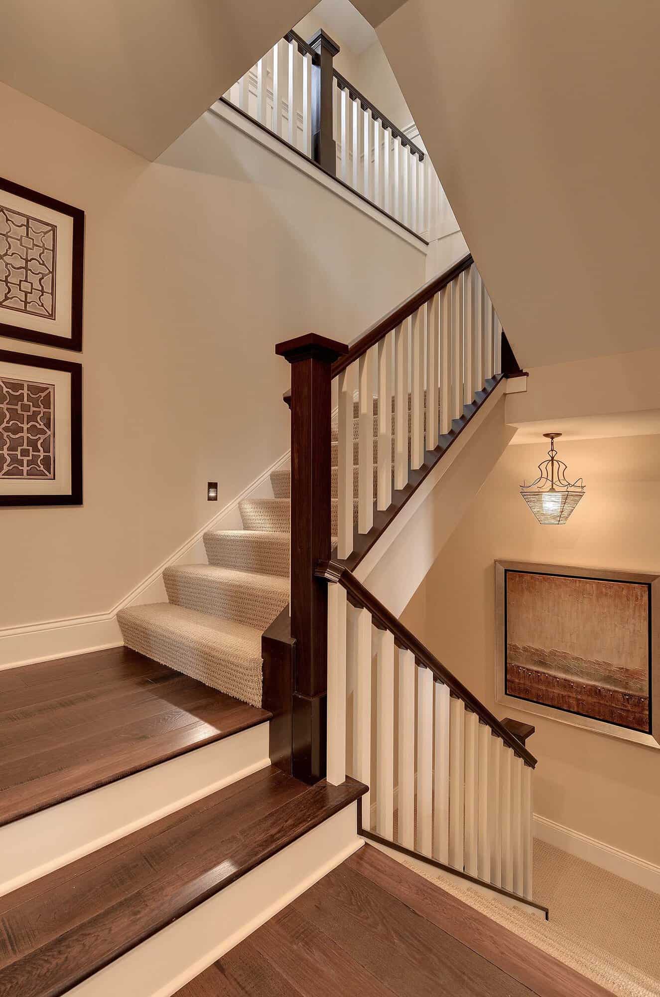 traditional style staircase