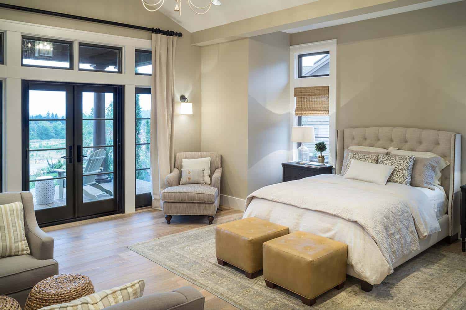 transitional style bedroom