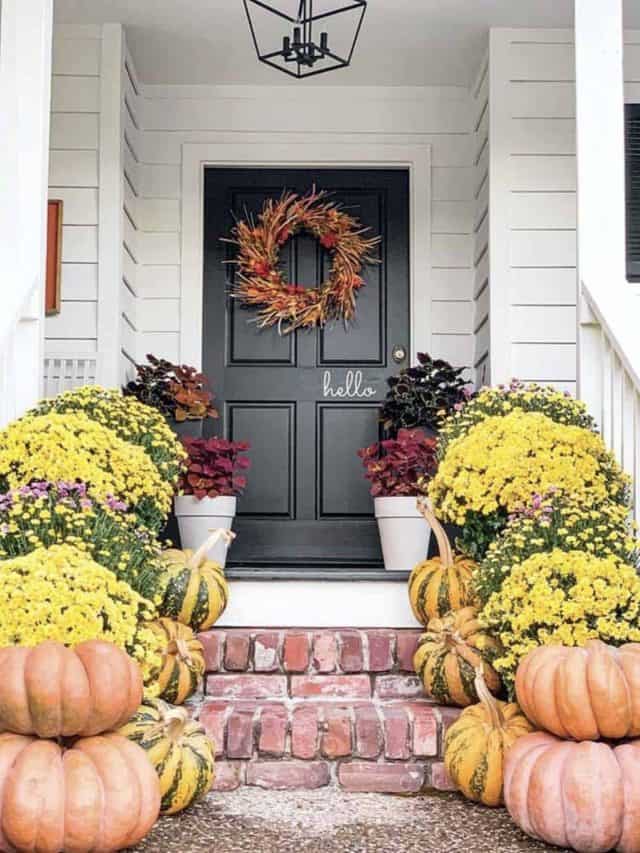 18 Amazing Fall Front Porch Decorating Ideas Story