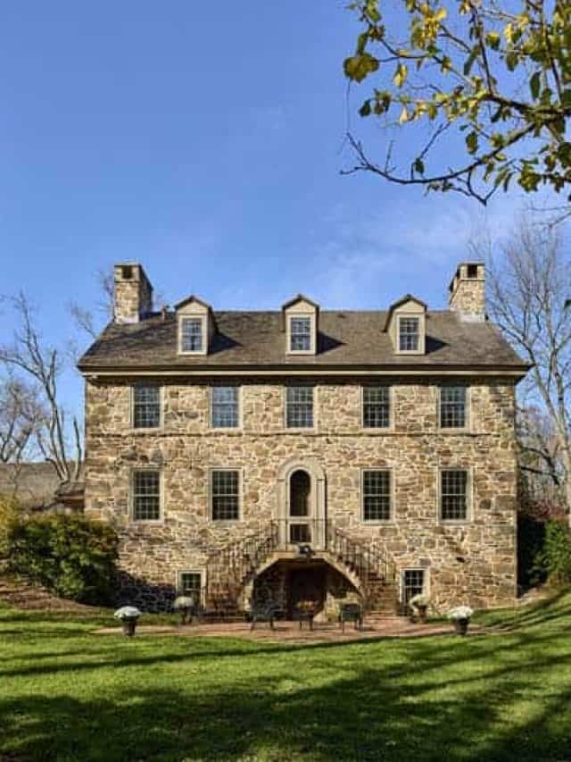 A Historic Stone House Gets A Beautiful Update In Pennsylvania Story