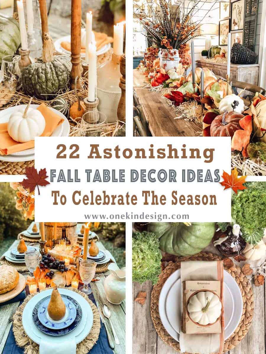 astonishing fall table decor ideas