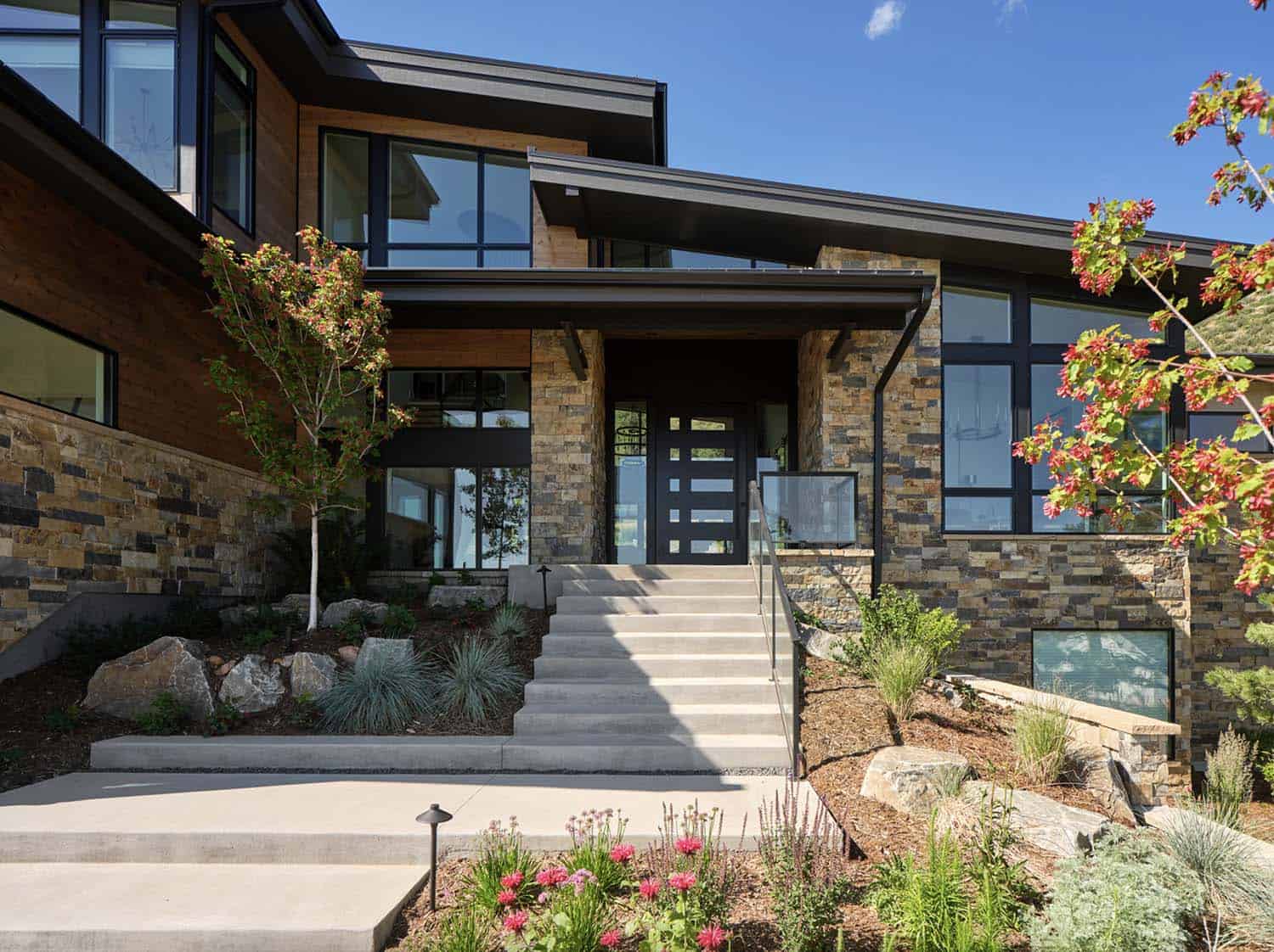 A beautiful and sophisticated home at the base of the Rocky Mountains