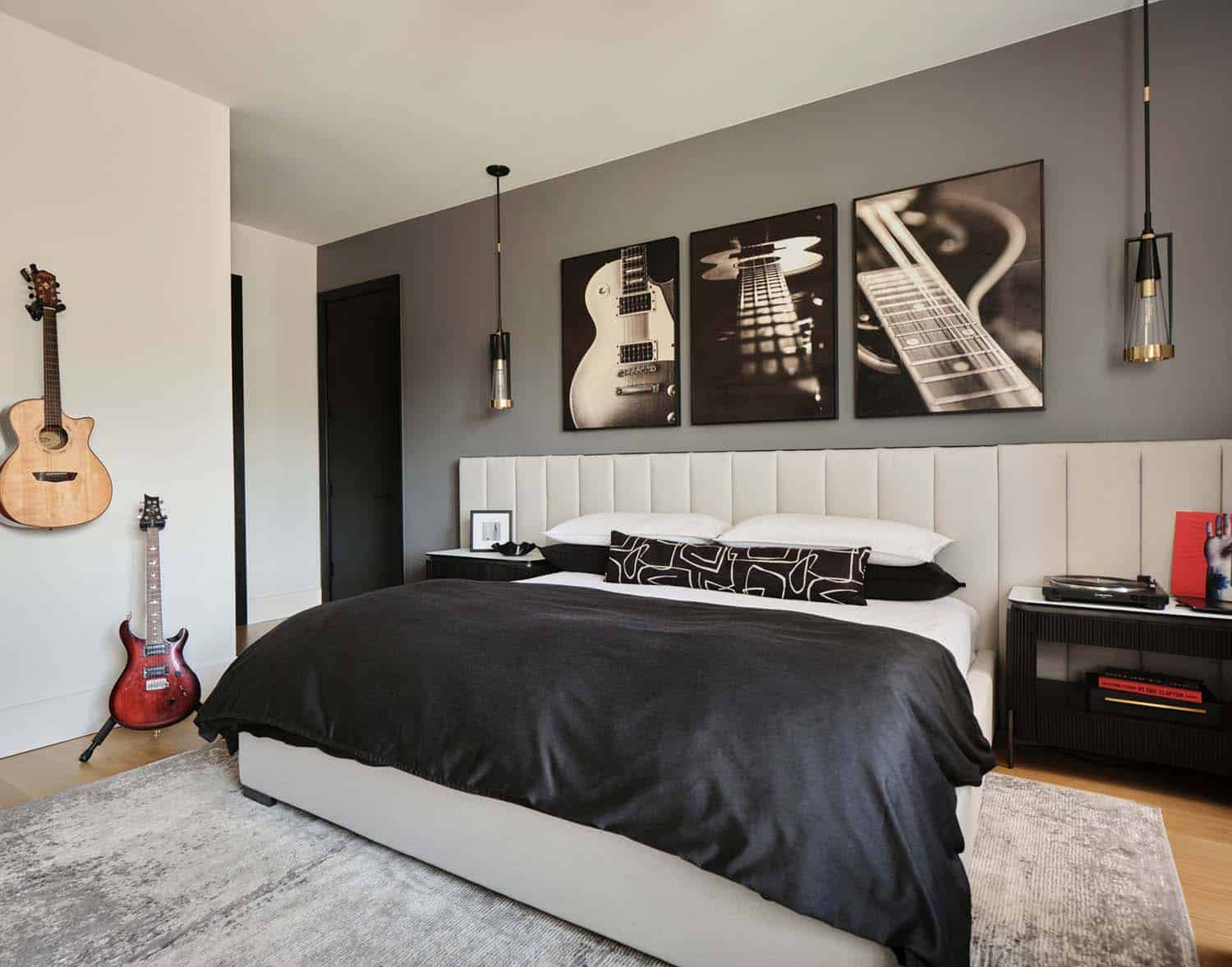 modern guest bedroom