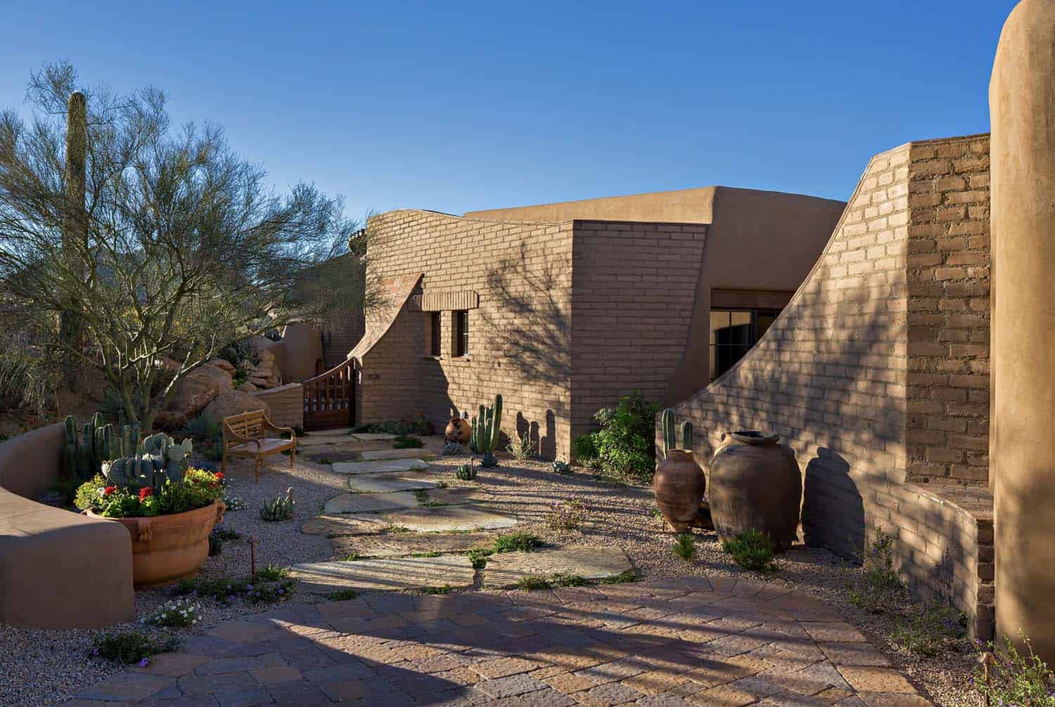 southwestern style home exterior