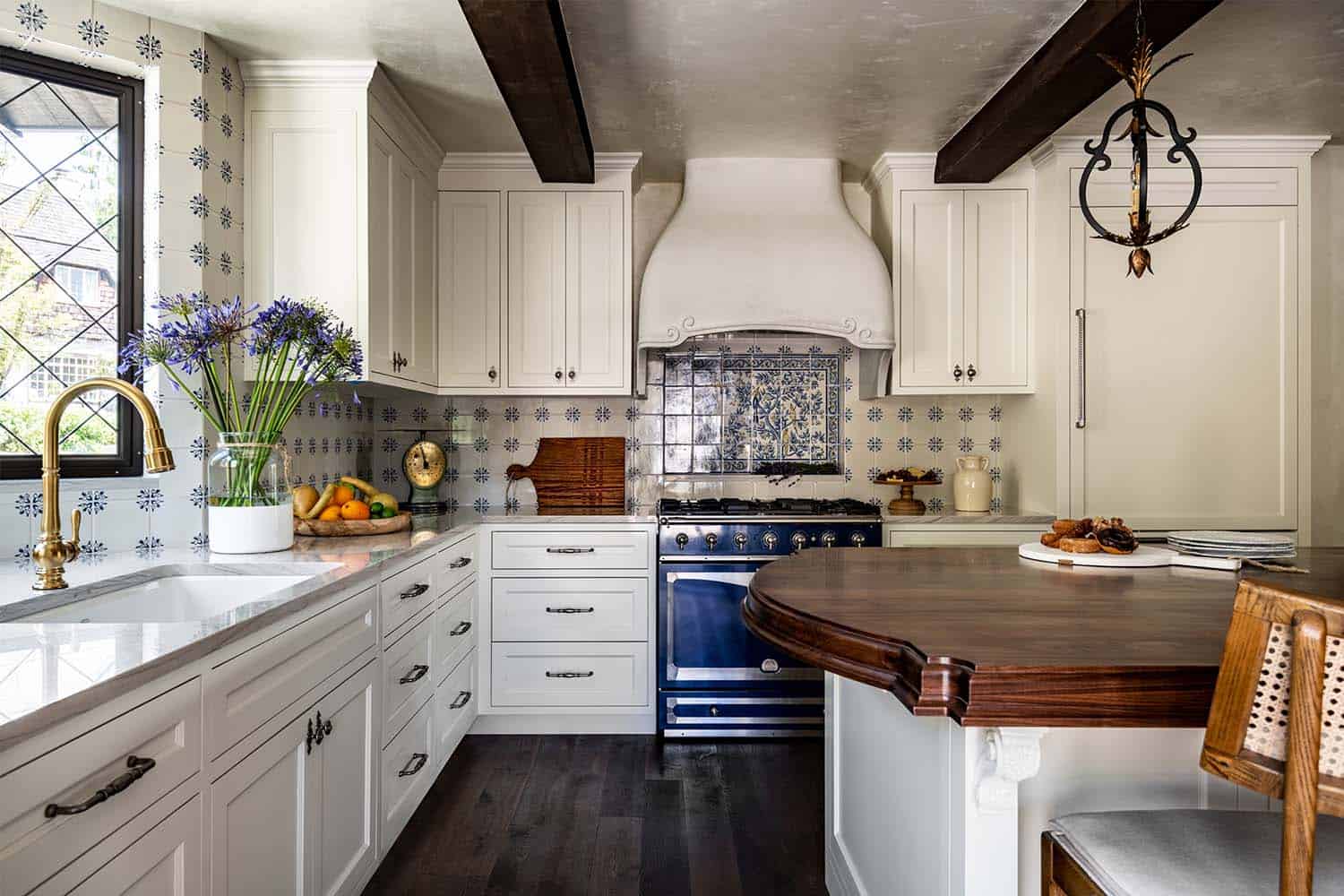 tudor style kitchen