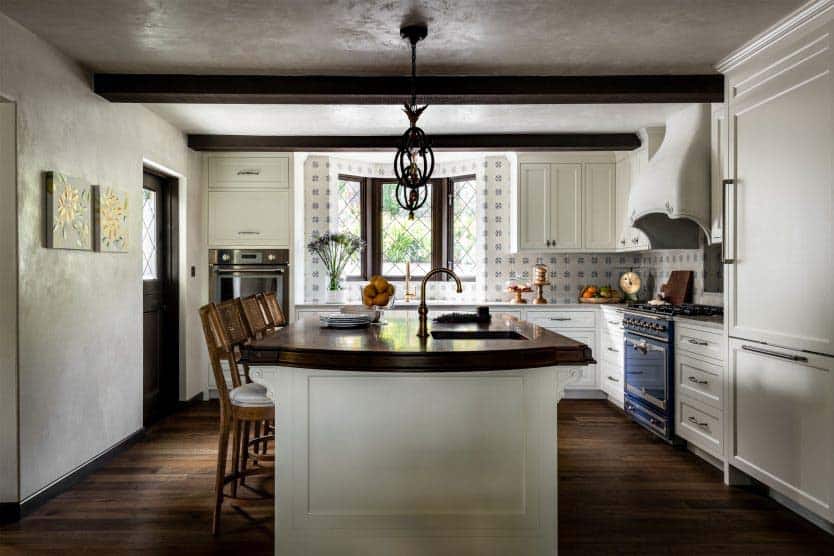 tudor style kitchen