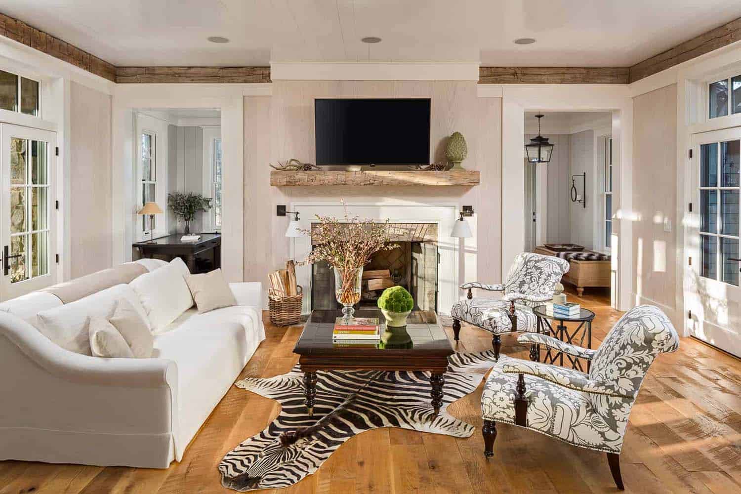 craftsman style living room