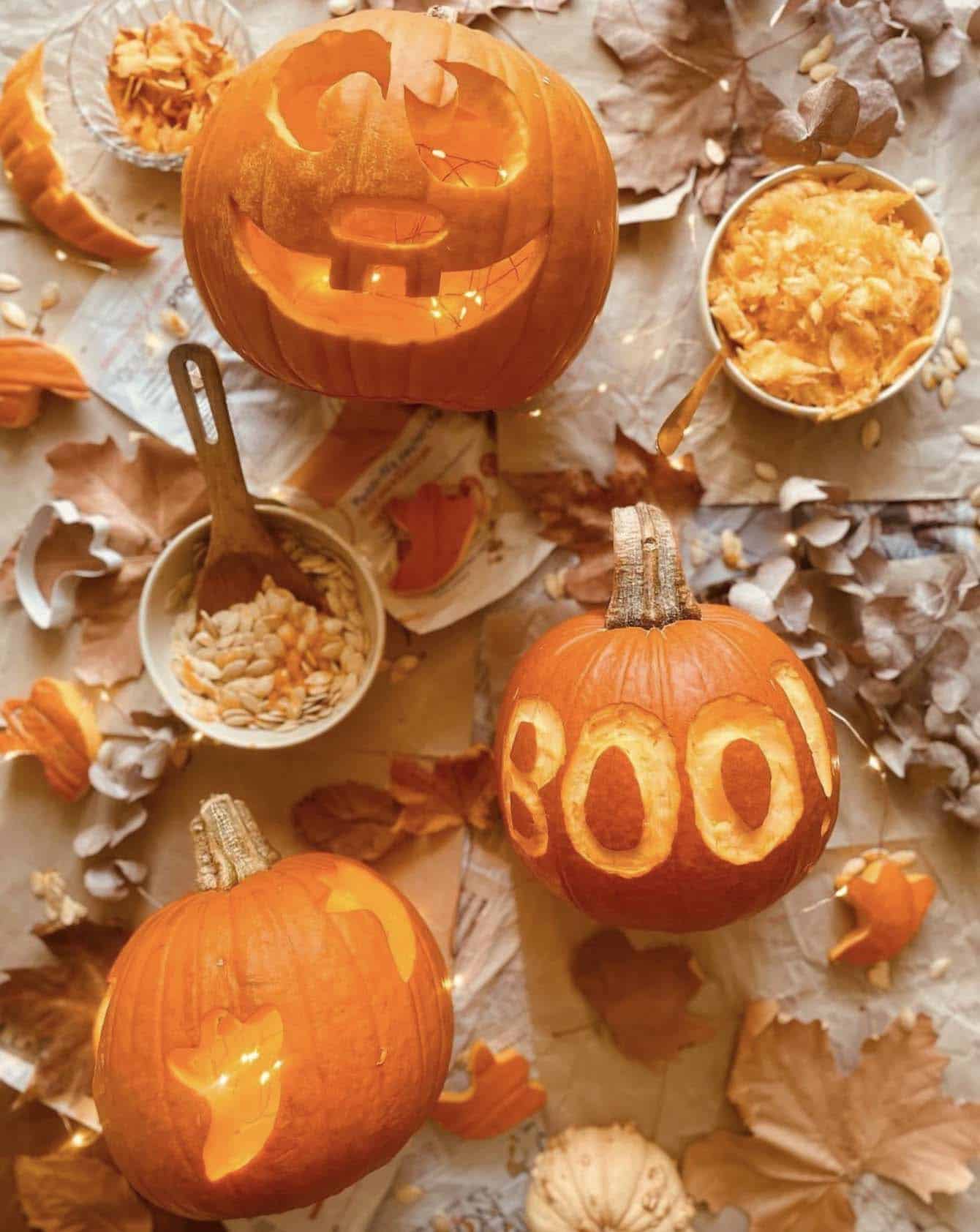 spooky pumpkin carving ideas