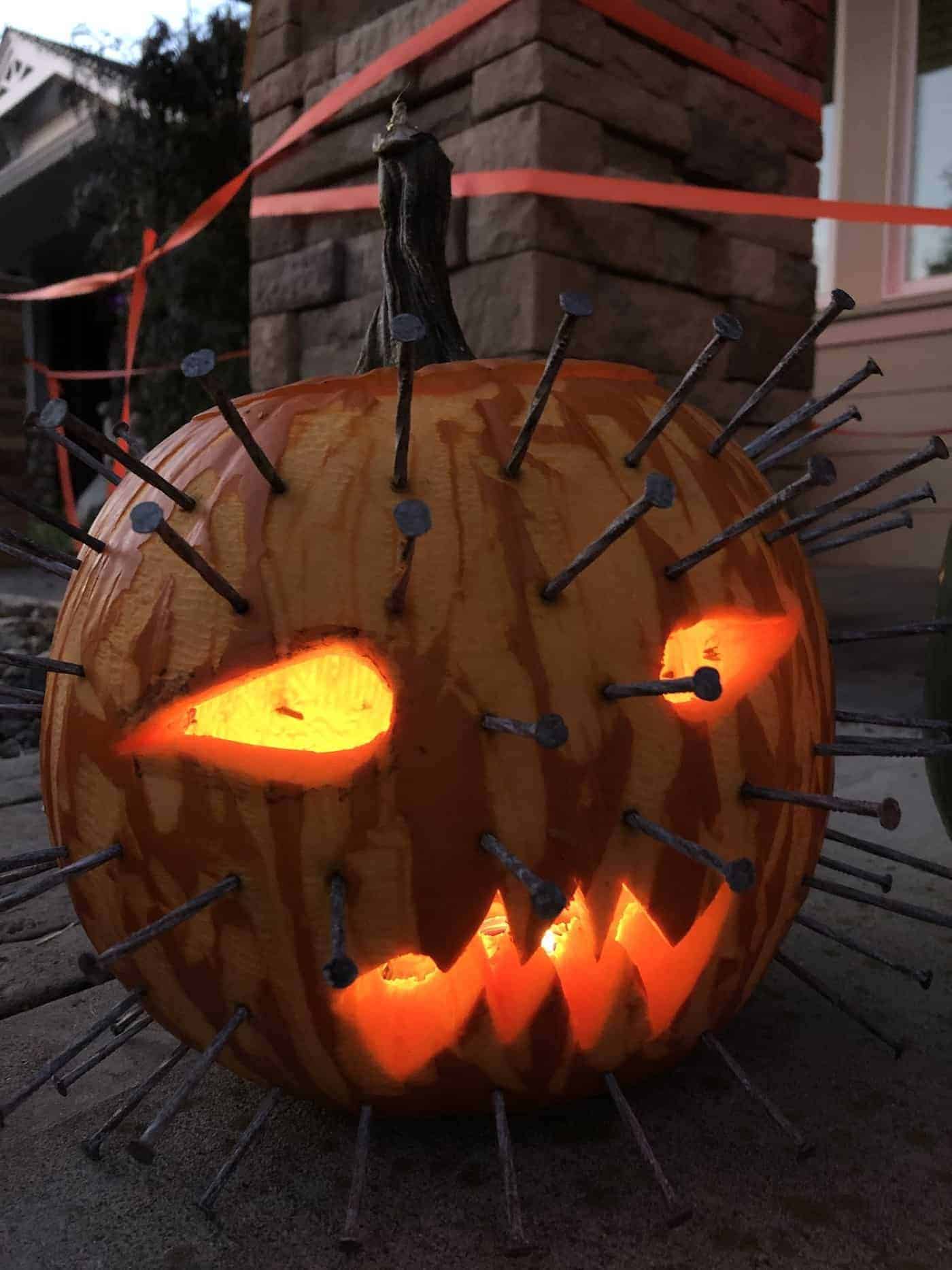 Halloween Hellraiser Pumpkin
