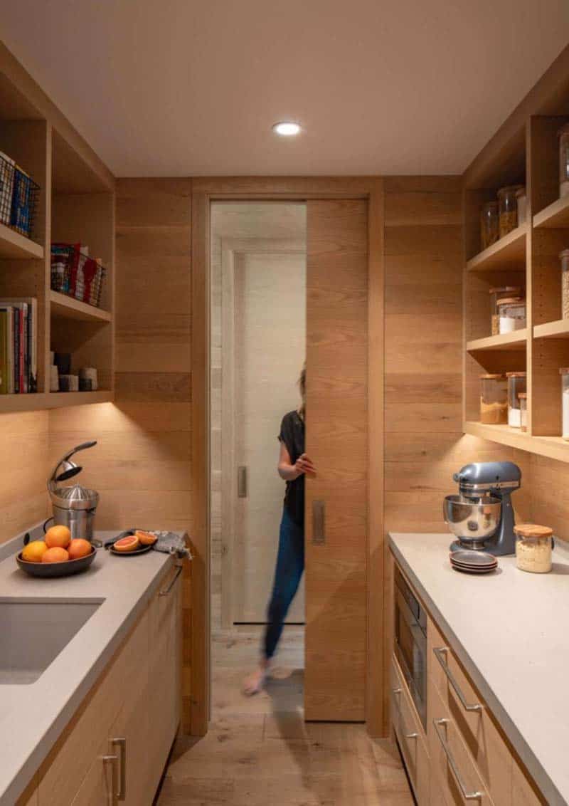 modern kitchen pantry