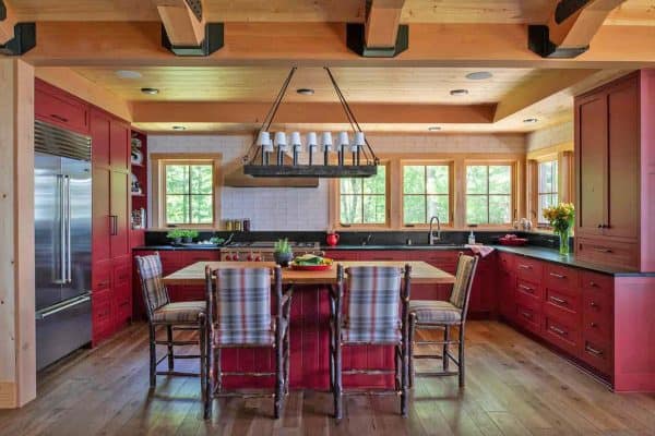 featured posts image for A rustic lakeside cabin provides a serene forested escape in Minnesota