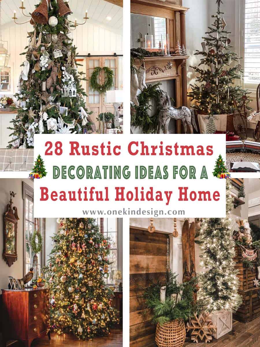 beautiful rustic Christmas decorating ideas