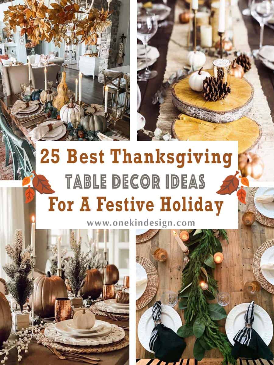 best thanksgiving table decor ideas