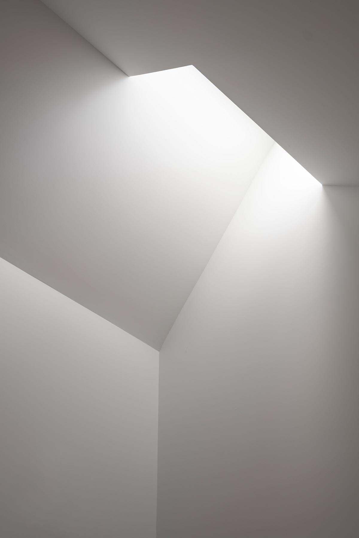 contemporary bathroom skylight
