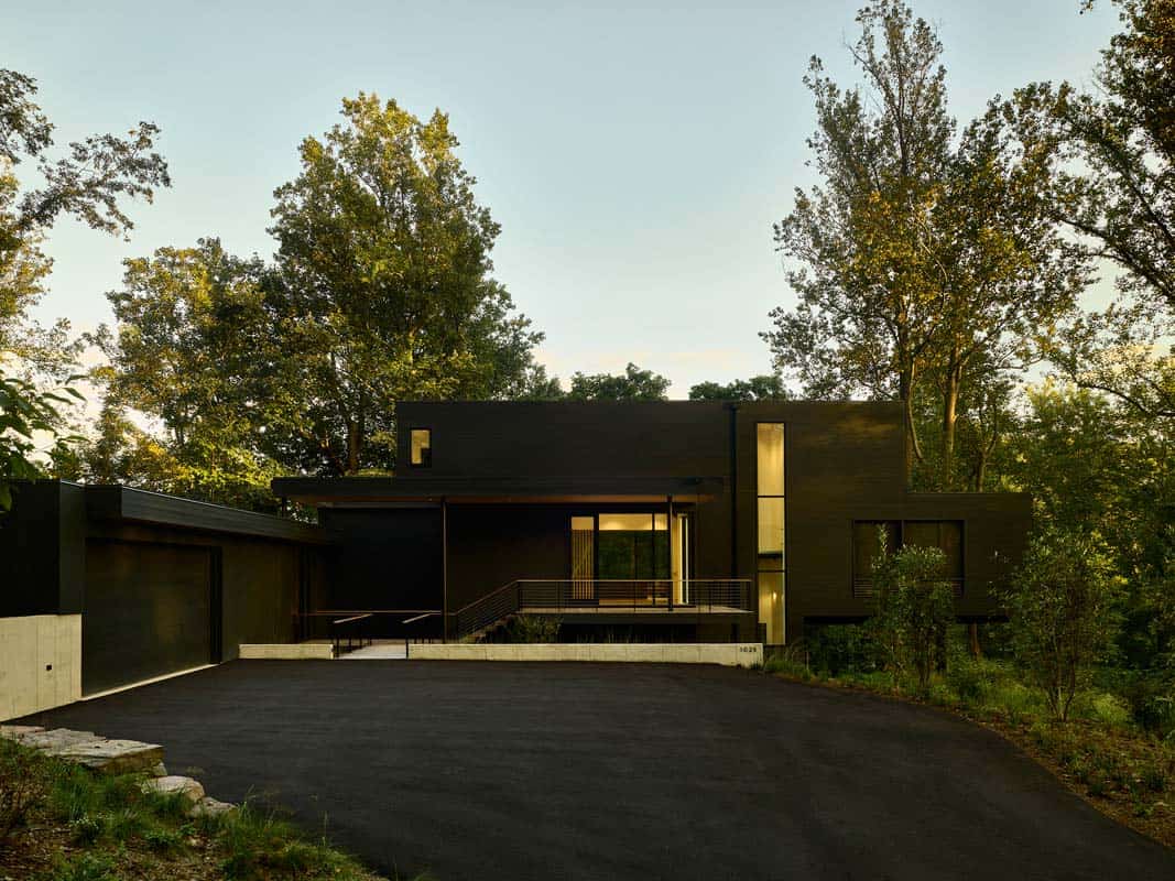 modern tree house exterior
