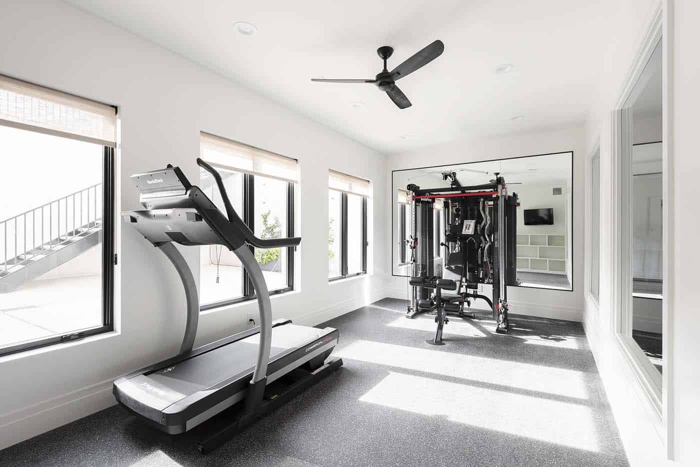 modern home gym