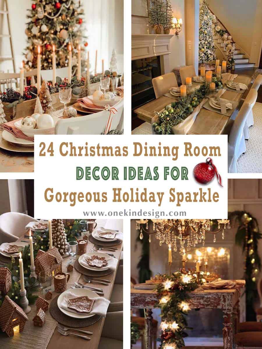 Christmas dining room decorating ideas