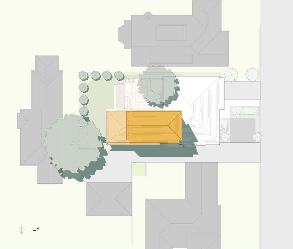 contemporary home floor plan