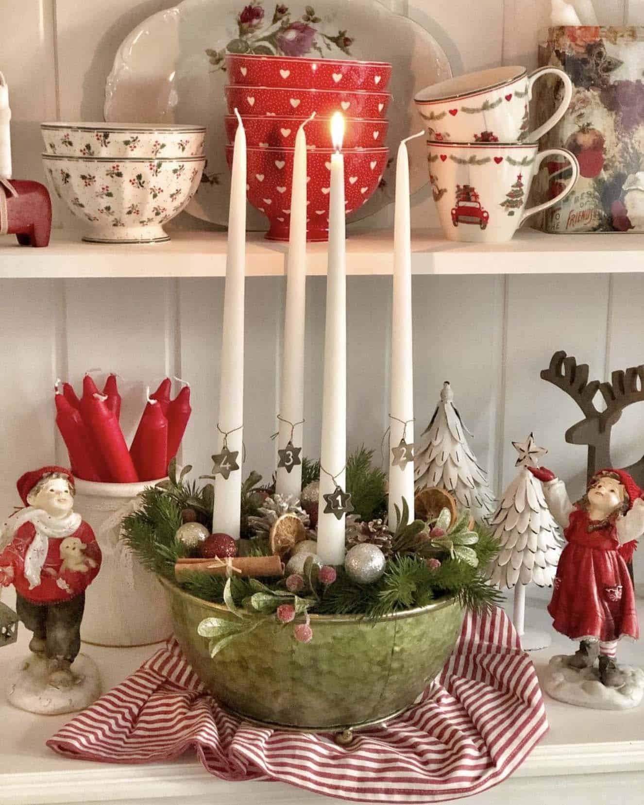 Norwegian Advent Candles