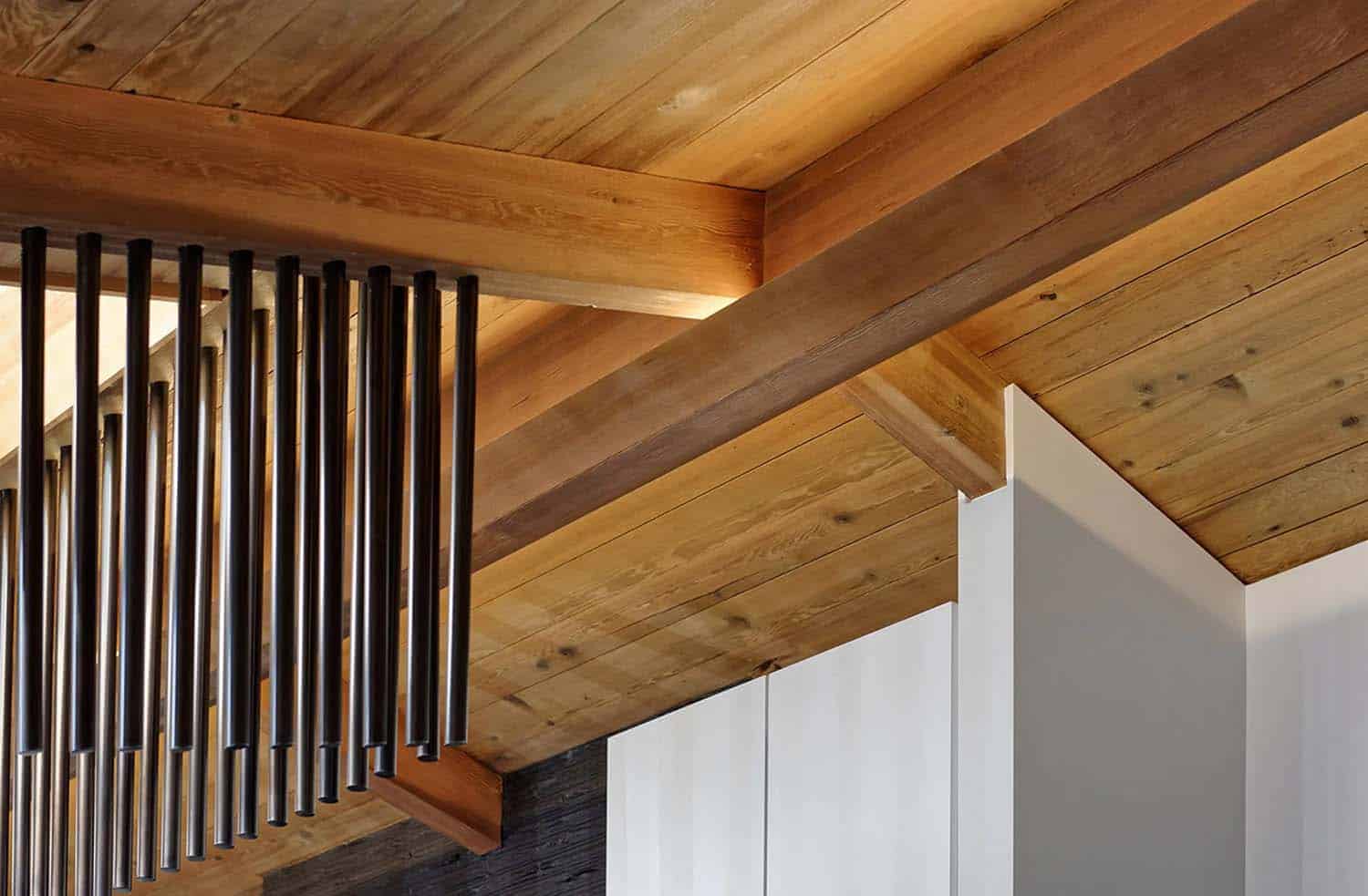 mid-century modern home ceiling
