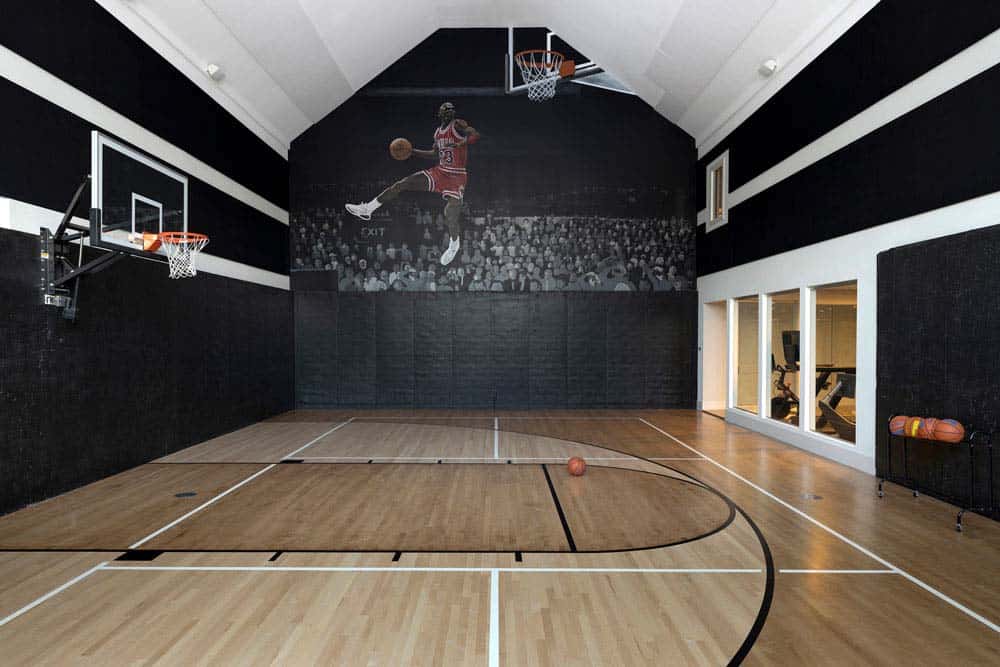 modern indoor sports court