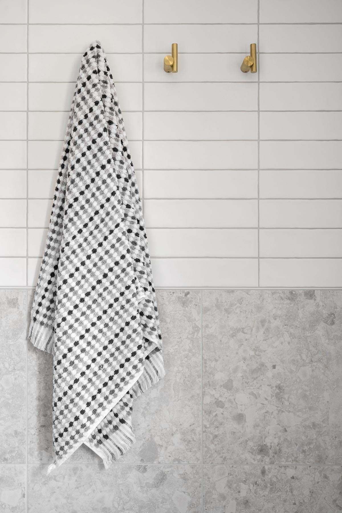 Scandinavian style bathroom shower
