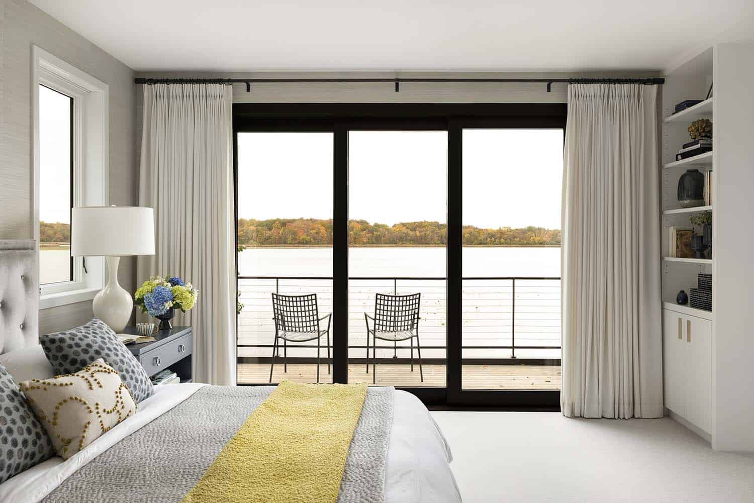Scandinavian midcentury modern bedroom