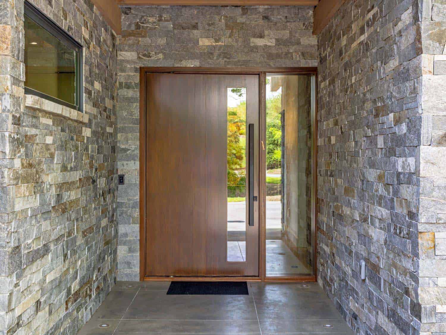 modern home entry