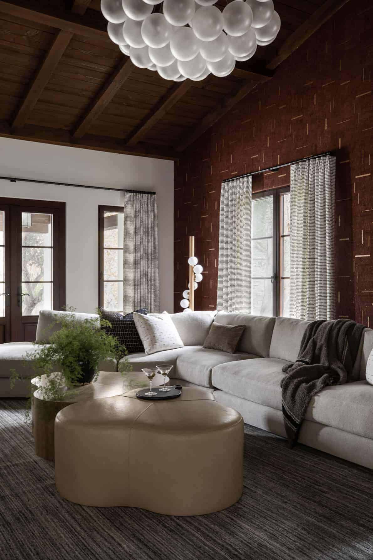 mediterranean style living room