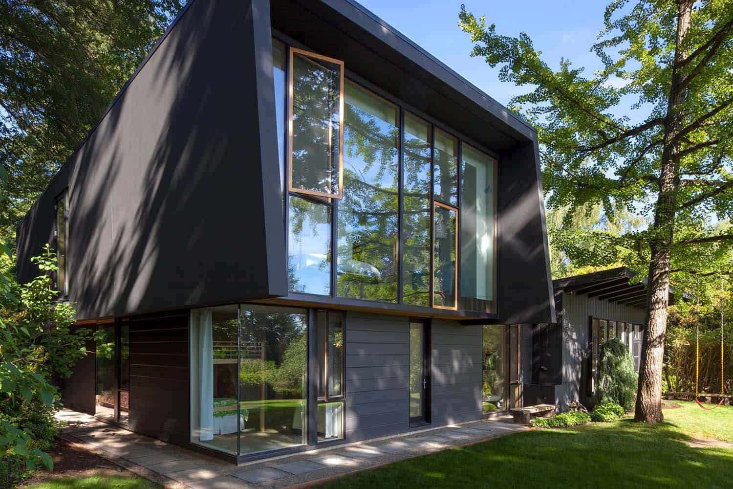 midcentury modern house exterior