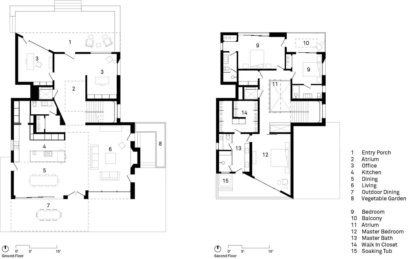 modern home floor plans