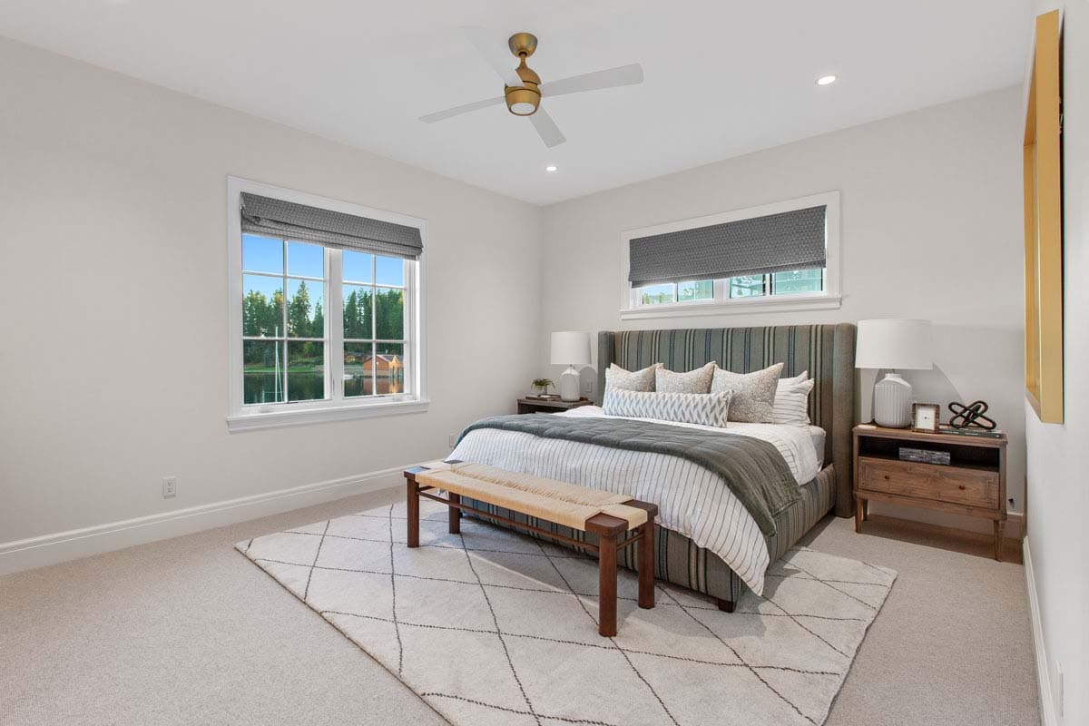modern elegant bedroom