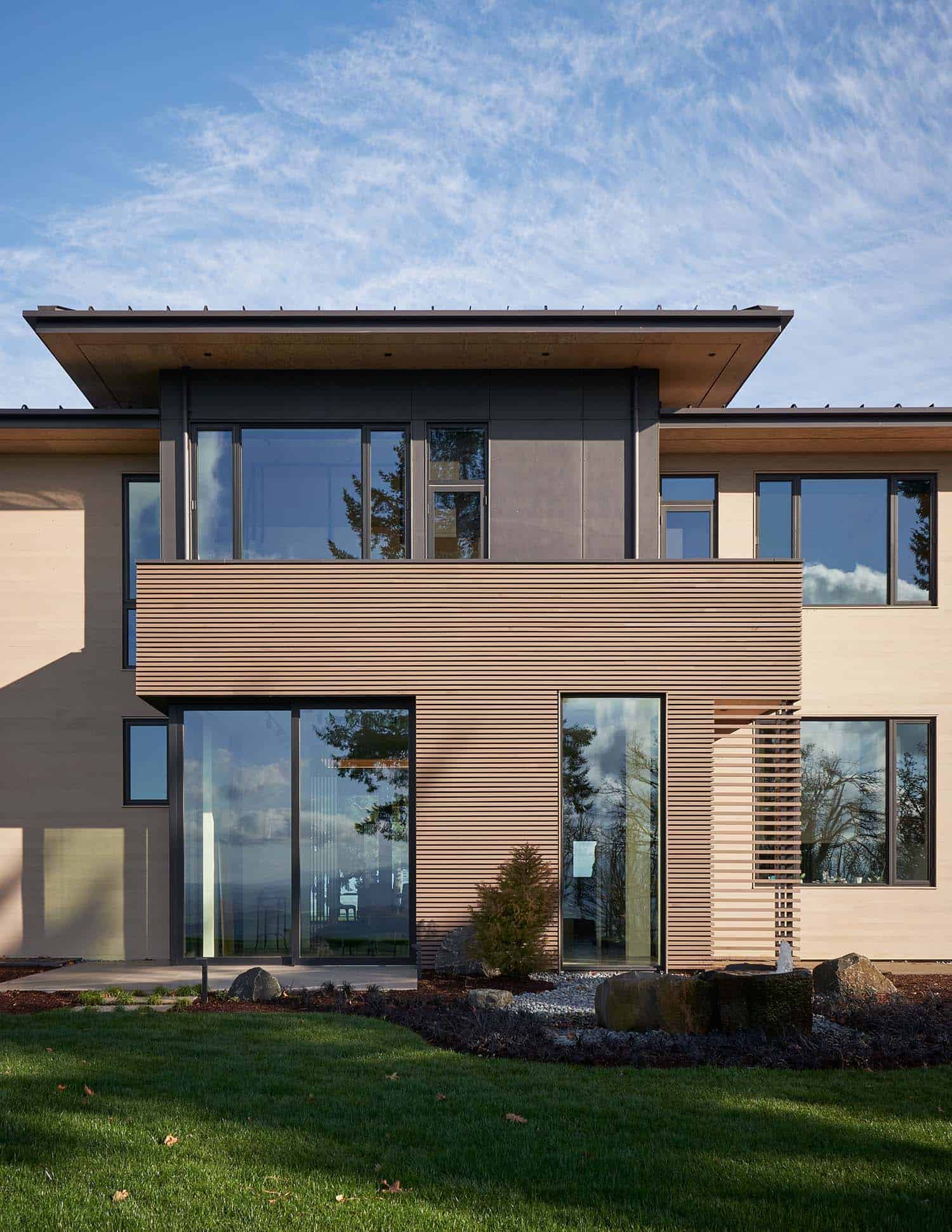 modern house exterior